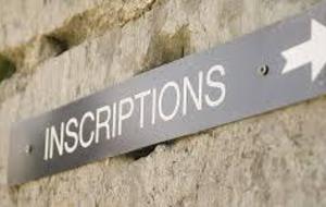 Inscription saison 2026-2027