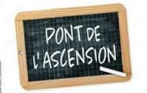 Cours annulés le vendredi 30 et samedi 31 mai